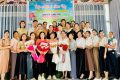 TRƯỜNG TH TRẦN PHÚ TỔ CHỨC GẶP MẶT VÀ CHIA TAY Đ/C ĐỖ THỊ TUYẾT NHUNG CHUYỂN CÔNG TÁC.