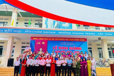 Khai giảng năm học mới 2024-2025 tại trường TH Trần Phú.